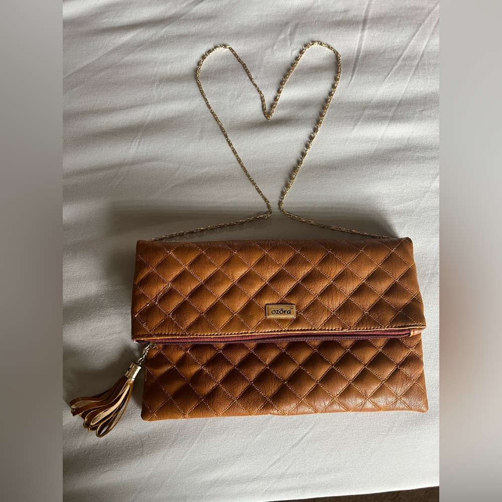 Brand new puffy leather bag